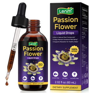 Tintura <span class=keywords><strong>de</strong></span> Passiflora Lenm Herb, Suplementos para un Sueño Reparador, Sin Azúcar, Extracto Líquido Orgánico <span class=keywords><strong>de</strong></span> Passiflora en Gotas - Product Image 1
