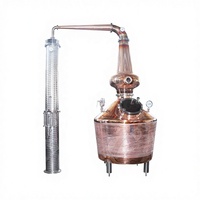 Équipement de distillation en pot de cuivre DYE pour la production de whisky, gin, rhum et brandy