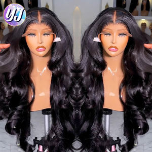 Parrucca Frontale in Pizzo HD Pre-Pizzicata all'Ingrosso, 100% Capelli Umani Vergini, Parrucca Frontale in Pizzo 360 Senza Colla, Parrucche in Capelli Umani Full Lace 13X6 - Product Image 3