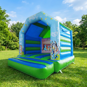 WINSUN Commercial Kids Inflatable Customized Color Jumping Castle <b>Trampoline</b> Combo CE PVC Lead-free Fireproof - Product Image 1