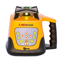 Niveau laser rotatif à 360 degrés, faisceau vert, auto-nivelant, instrument de nivellement laser pour la construction