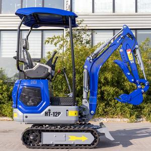 Miniexcavadora HIGHTOP HT 12 P con Capacidad de 1200 kg, Estándar EPA EURO 5, 1 Año de Garantía, Precio con Descuento - Product Image 4