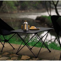 Table de camping pliable légère en acier au carbone, moderne et portable, pour pique-nique et pêche en extérieur – Vente en gros