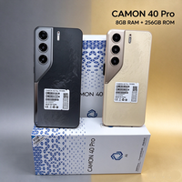 Smartphone Android débloqué Camon 40 Pro 5G à succès, 16 Go + 1 To de stockage, double carte SIM, version globale 2K