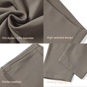 LADYGLOW High Quality Gym Breathe Women Seamless Yoga Pants High Waist <b>Butt</b> <b>Lifting</b> <b>Leggings</b> High Waist Yoga Pants - Product Image 6