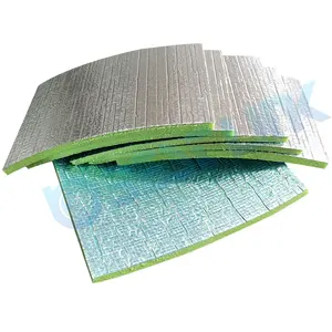 Aluminum Foil Insulation Backed XPE Foam Double Sided Foil Insulation Foam Closed Cell Foam Thermal Isolation