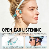 Écouteurs sportifs à conduction osseuse L10 personnalisés en usine, casques ouverts, écouteurs sans fil à tour de cou
