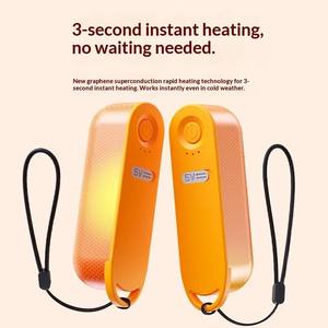 Aquecedor Magnético 2 em 1 Inteligente de Aquecimento Rápido Slim com Bateria de 3000mAh e Display, 3 Configurações de Temperatura para Uso Externo no Inverno - Product Image 3