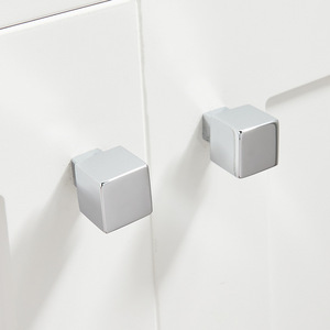<b>Chrome</b> Plated Brass Square <b>Cabinet</b> Knob Magnetic Furniture <b>Handle</b> Drawer Pull Wardrobe Hardware - Product Image 2