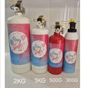 250g Lanceur de confettis révélateur de sexe en amidon de maïs, direct usine, design <span class=keywords><strong>extincteur</strong></span>, non toxique, pour fêtes - Product Image 6