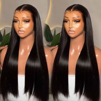 Perruques Lace Front en Cheveux Brésiliens Vierges en Gros, Perruques Complètes en Cheveux Humains, Perruques Frontales HD 13x6 en Cheveux Humains pour Femmes Noires