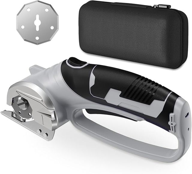 Multi-Material Cordless Electric Scissors Rechargeable Handheld Cutter Fabric Leather Paper Cardboard Plastic Trimming DIY