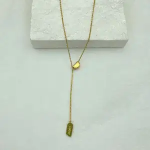 Various Specifications Good Price Dainty Necklace Gold Plated