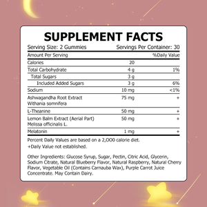 Factory Direct Sleep Gummies with Total Carbohydrate Supporting The Natural Support Restful Sleep Melatonin Gummies - Product Image 2