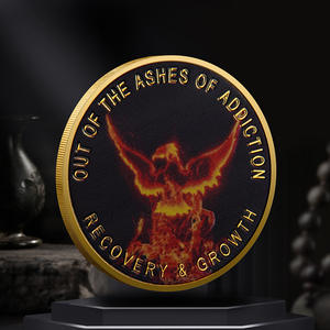 De la cendre de la toxicomanie, une nouvelle vie commence – Flamme de Phénix – Médaille de la sobriété - Product Image 2