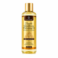 Huile Essentielle Pure de L-Glutathion et Vitamine C Pressée à Froid pour le Blanchiment de la Peau, Hydratante, Soin Visage et Corps, Graines Sucrées, Marque Privée