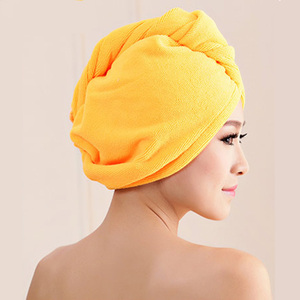 Microfibra después de la ducha envoltura de secado de cabello sombrero de secado rápido gorra turbante cabeza mujeres niñas Toalla de baño de señora - Product Image 3