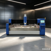 Centro de Mecanizado CNC para Vidrio y Piedra, Máquina de Corte por Chorro de Agua, Cortadora de Granito, Mármol y Azulejos de Cerámica 4000x2000mm