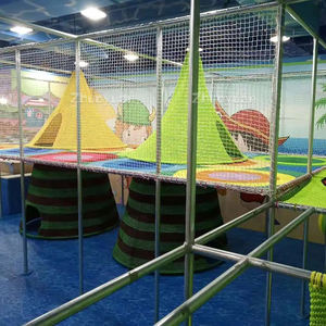 Parco Interattivo con Reti da Arrampicata e Gattonamento, Tunnel e Gabbie Sospese, Perfetto per Piazze Cittadine e Zone Avventura - Product Image 6