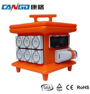 Hộp Phân Phối Ổ Cắm Điện Ngoài Trời Chống Thấm Nước Tạm Thời Di Động - Product Image 2