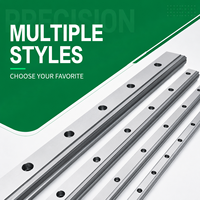 Superventas MSA MSB 15 45 ST Guía Lineal de Bolas con Carro Rígido de Recorrido Preciso para Router CNC y Bloque Deslizante de Movimiento Automatizado