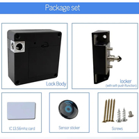 Serrure de tiroir électronique Elock ESF019 intégrée, invisible, avec capteur RFID NFC, serrure à glissière