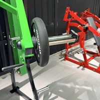 REYK Appareil de musculation robuste à charge de plaques pour presse dorsale, tirage à la poulie, entraînement des jambes, charge maximale 150 kg, pour musculation et renforcement musculaire