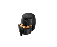 Vente de liquidation en gros : Friteuse à air numérique 4,8 L avec fenêtre d'observation en plastique, fonction de cuisson et grill électrique domestique