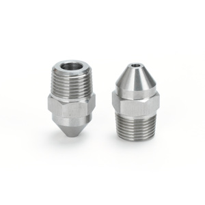 <span class=keywords><strong>Buse</strong></span> droite en acier inoxydable à 0 degré, jet solide, <span class=keywords><strong>buse</strong></span> à balle haute pression pour le nettoyage industriel - Product Image 2