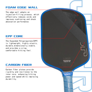 Palla da Pickleball YD di Lusso Termoformata con Nucleo in Schiuma di 5a Generazione ad Alto Rimbalzo, in Carbonio CFC, Trendy per Tutte <span class=keywords><strong>le</strong></span> Stagioni, 230g - Product Image 4
