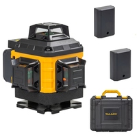 Meilleur Choix Niveau Laser Vert 18V 16 Lignes 360 Degrés pour Carrelage Professionnel et Pose de Revêtements de Sol avec Compatibilité Trépied