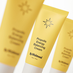 [By Wishtrend] Propolis Energy Balancing Barrier Moisturizer 50g Pour peaux sensibles et lissage de la texture - Product Image 4