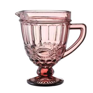 Đa-màu sắc mô hình cổ điển Glass Wine Flute uống Set chức năng Tabletop trang trí Đảng pitchers bán hàng số lượng lớn thả - Product Image 6