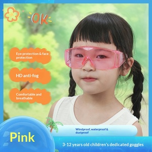 نظارات أمان للأطفال مضادة للضباب لطلاب رياض الأطفال، للحماية من الرياح والرمال والصدمات والرذاذ أثناء التجارب والتجديف - Product Image 4
