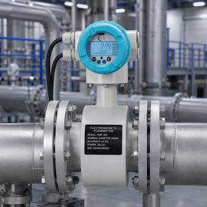 Medidor de Flujo CXLD DN400 PN10 con Revestimiento de Goma, Electrodo 316L, RS485 para Agua, Aguas Residuales, Industria Química y Minera - Product Image 3