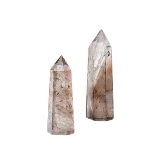 Punte di Cristallo Premium all'Ingrosso, Pietre Curative, <span class=keywords><strong>Torre</strong></span> di Cristallo di Quarzo Fumé per Decorazione - Product Image 5