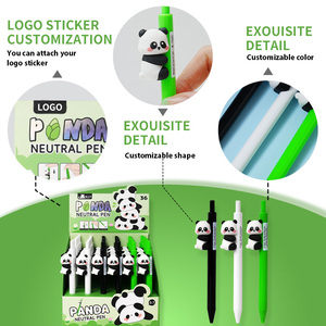Cute Design Silicone Ball <b>Pen</b> Manufacturer Wholesale Student Rabbit Push Type Writing <b>Pen</b> - Product Image 6
