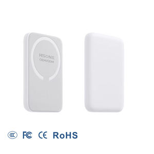 Batterie externe portable ultra-mince à haute capacité magnétique sans fil avec sortie Type-C 5W et fonction de charge mobile B08 - Product Image 5