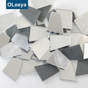 Plus de 35 formes de pierres précieuses en cristal, strass à dos plat avec colle, pierres acryliques effet miroir à fixer à chaud pour la décoration de vêtements - Product Image 1