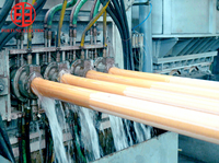 Ligne de production de tubes en cuivre pour condenseurs, haute vitesse, économie d'énergie, contrôlée par PLC |   pour climatiseur, refroidisseur et échangeur de chaleur