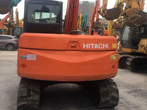 Mini-excavatrice sur chenilles Hitachi ZX70 d'occasion 2017, 6,3 tonnes, avec moteur Doosan, boîte de vitesses, pompe, roulement et PLC - Product Image 3
