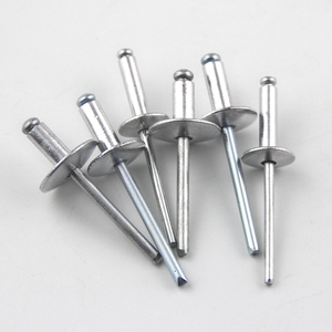 Remaches ciegos de aluminio de cabeza grande, planos y redondos, M4 M5, sujetadores - Product Image 5