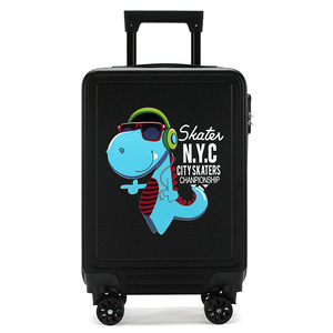 Valise à roulettes pour enfants de 18 pouces <span class=keywords><strong>Bagage</strong></span> à main léger avec roulettes pivotantes pour les voyages - Product Image 2