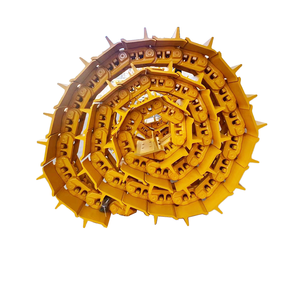 โซ่แทรค D6D D6H ชิ้นส่วนสำหรับเครื่องจักรก่อสร้างติดตามโซ่รองเท้าประกอบ - Product Image 1