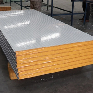 Trọng lượng nhẹ EPS mở rộng Polystyrene bọt bánh sandwich Bảng điều khiển cách nhiệt tốt <span class=keywords><strong>Polyurethane</strong></span> tấm kim loại cho phòng lạnh hội thảo - Product Image 2