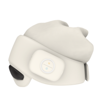 Hochwertige Thermische Luftdruck-Augenmassagegerät mit Wärmekompresse und Vibrationsmassage-Kappe für Augen und Kopf