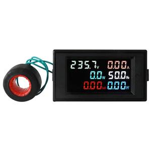 Medidor Multifuncional D69-2058 con Pantalla <span class=keywords><strong>de</strong></span> Número <span class=keywords><strong>de</strong></span> CA, Voltaje, Corriente, Potencia, Factor <span class=keywords><strong>de</strong></span> Potencia y Frecuencia - Product Image 1