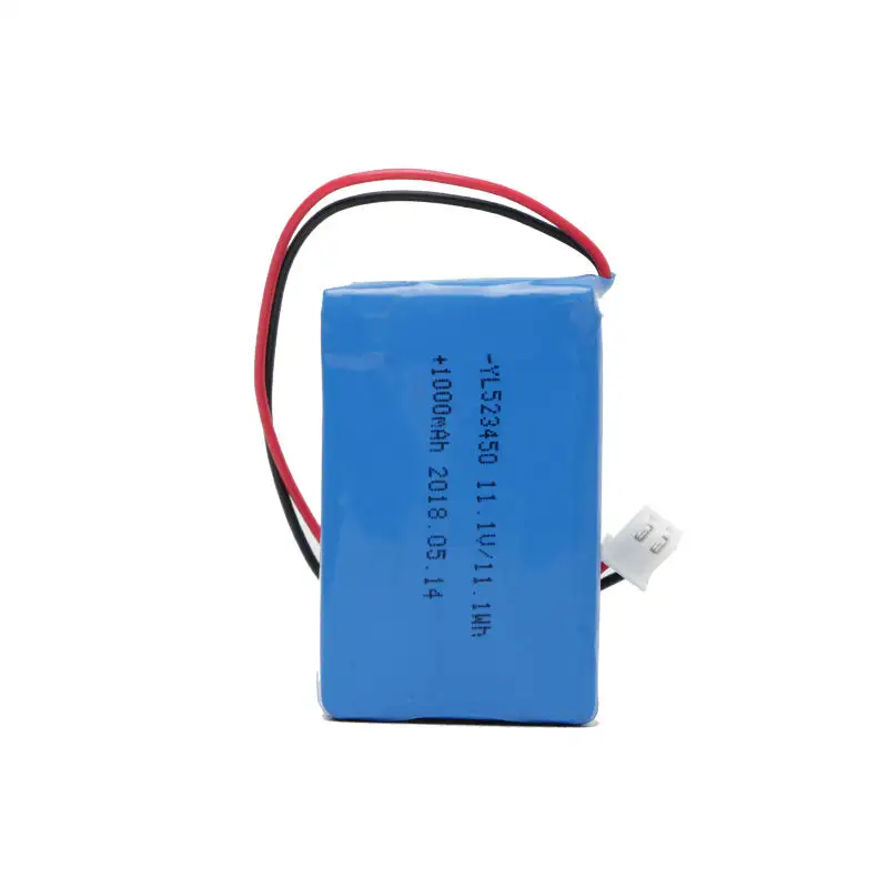 Bateria recarregável 523450 12v 1000mah lipo, venda no atacado da fábrica, bateria