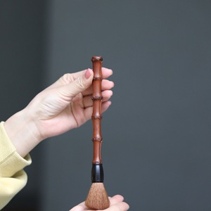 Traditional Chinese Bamboo Tea Brush Eco Friendly For Tea Ceremony Gift - Product Image 2