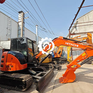 รถขุดขนาดเล็ก Hitachi ZX55 คุณภาพสูง ของแท้จากญี่ปุ่น มือสอง เหมาะสำหรับงานโครงสร้างพื้นฐานและงานก่อสร้าง - Product Image 4